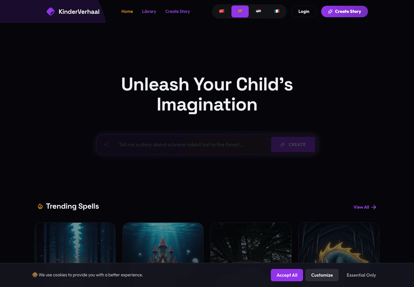 Kinderverhaal project preview